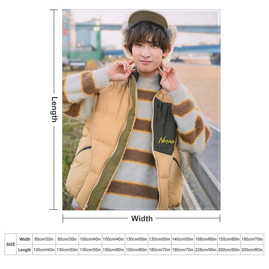 Amazon｜Snowman 写真 向井 康二 フランネル毛布 シングル